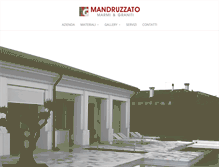 Tablet Screenshot of mandruzzatomarmi.com